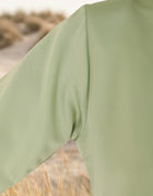 KIDS BAJU KURUNG KEDAH AYDA (SAGE GREEN)