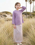 KIDS BAJU KURUNG KEDAH AYDA (LILAC)
