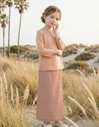 KIDS BAJU KURUNG KEDAH AYDA (DUSTY PINK)