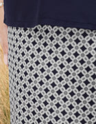 KIDS BAJU KURUNG KEDAH AYDA (NAVY BLUE)