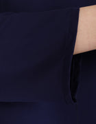 KIDS BAJU KURUNG KEDAH AYDA (NAVY BLUE)