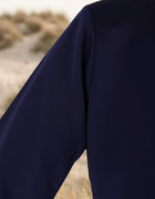 KIDS BAJU KURUNG KEDAH AYDA (NAVY BLUE)