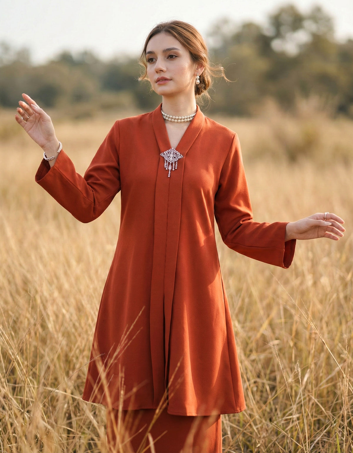 BAJU KEBARUNG HAWA (DARK AMBER)