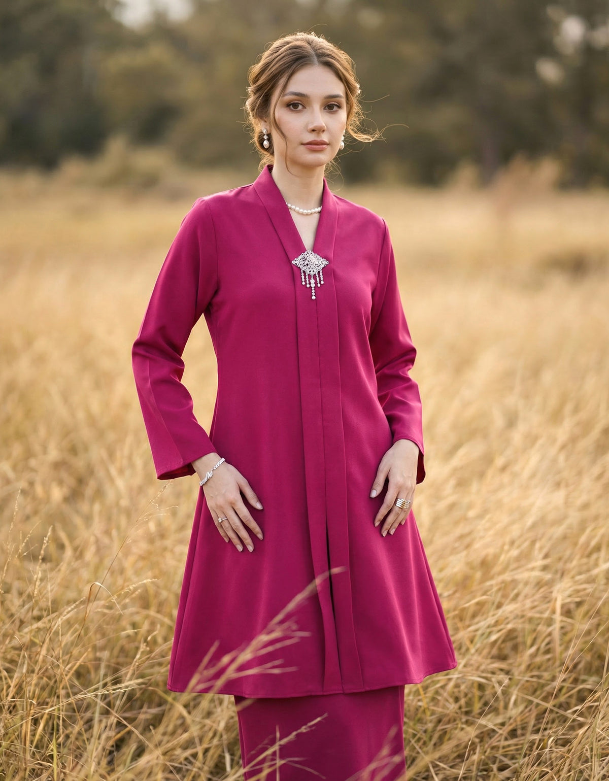 BAJU KEBARUNG HAWA (FUCHSIA PINK)
